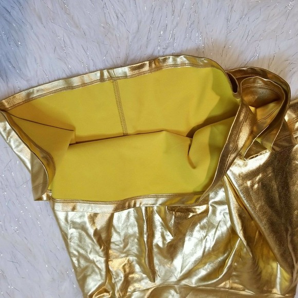 Flare Skirt Gold New Years Holidays bright - Picture 6 of 7